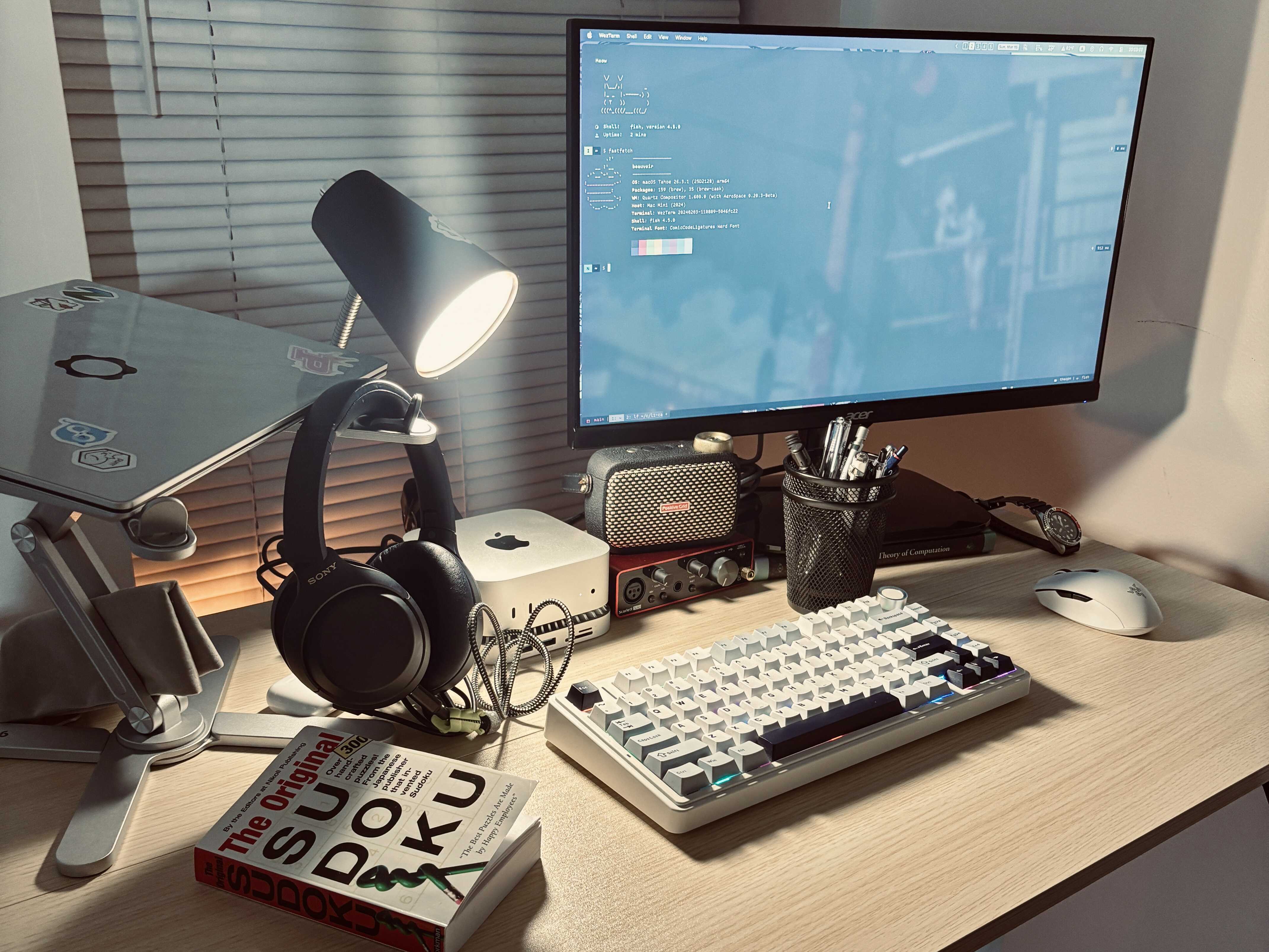 my desk